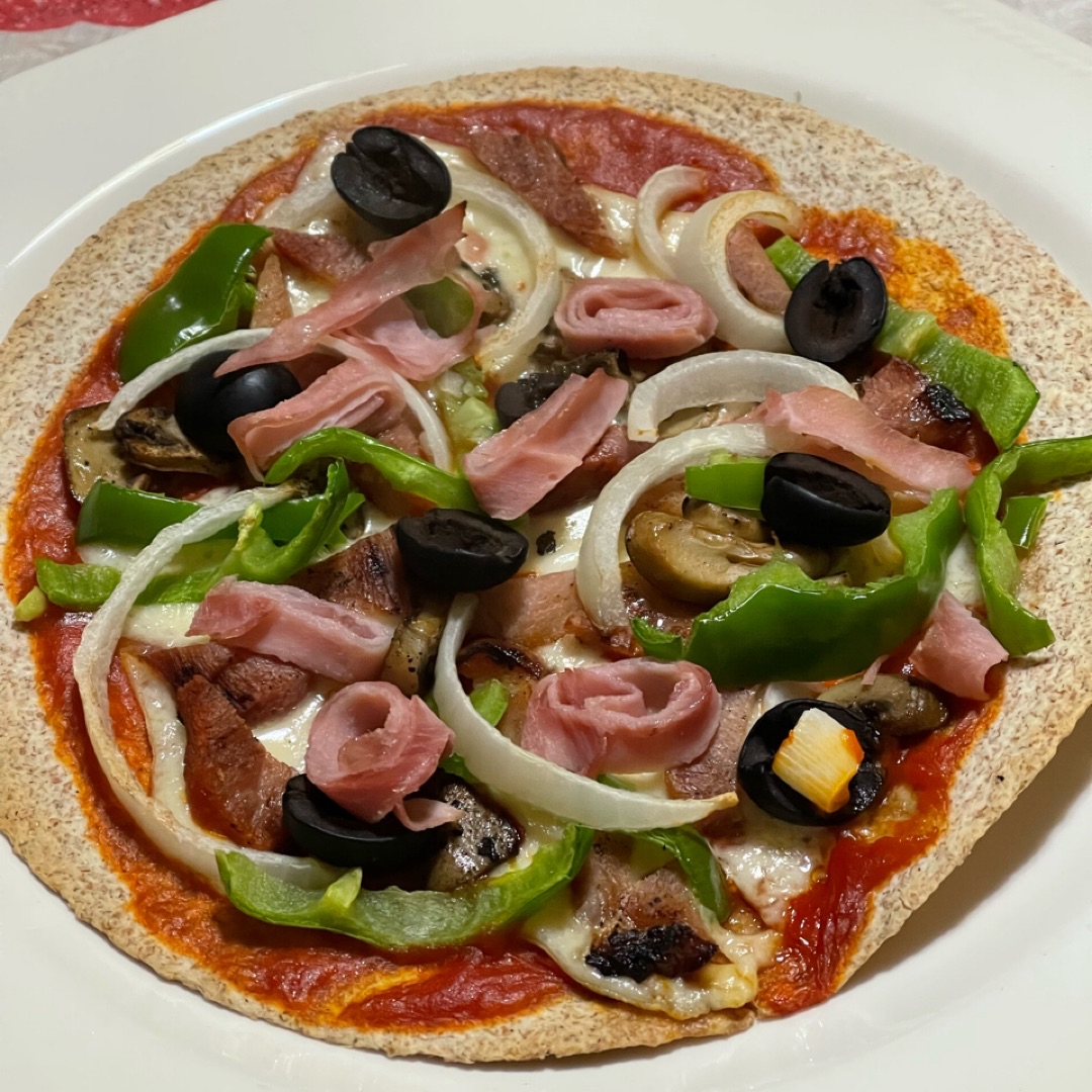 BURRITO-PIZZA DE LA HUERTA 🍕🫑🧅🍄🫒 BURRITO-PIZZA DE LA HUERTA 🍕🫑🧅🍄🫒