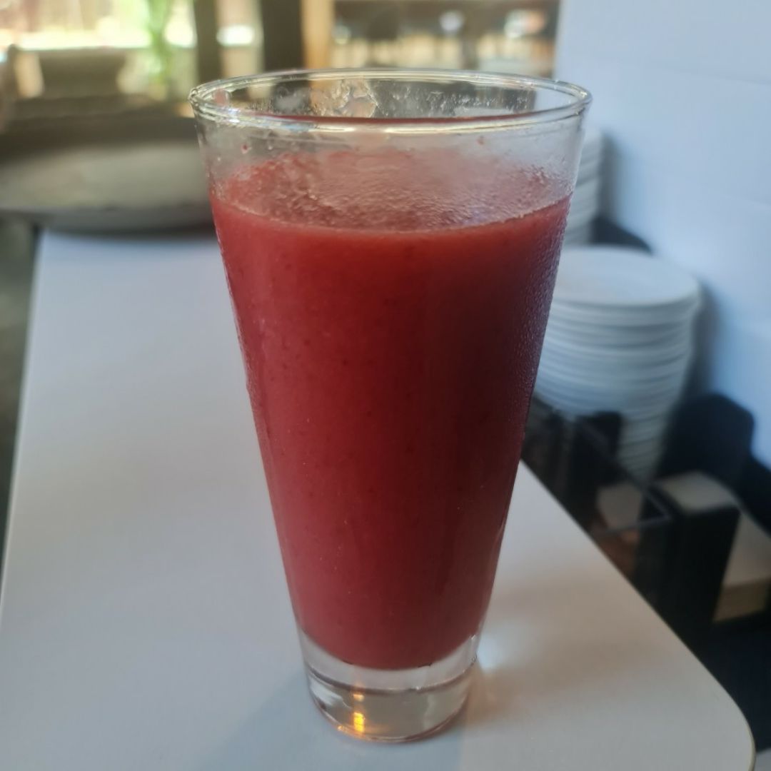 Batido mango y cereza Batido mango y cereza