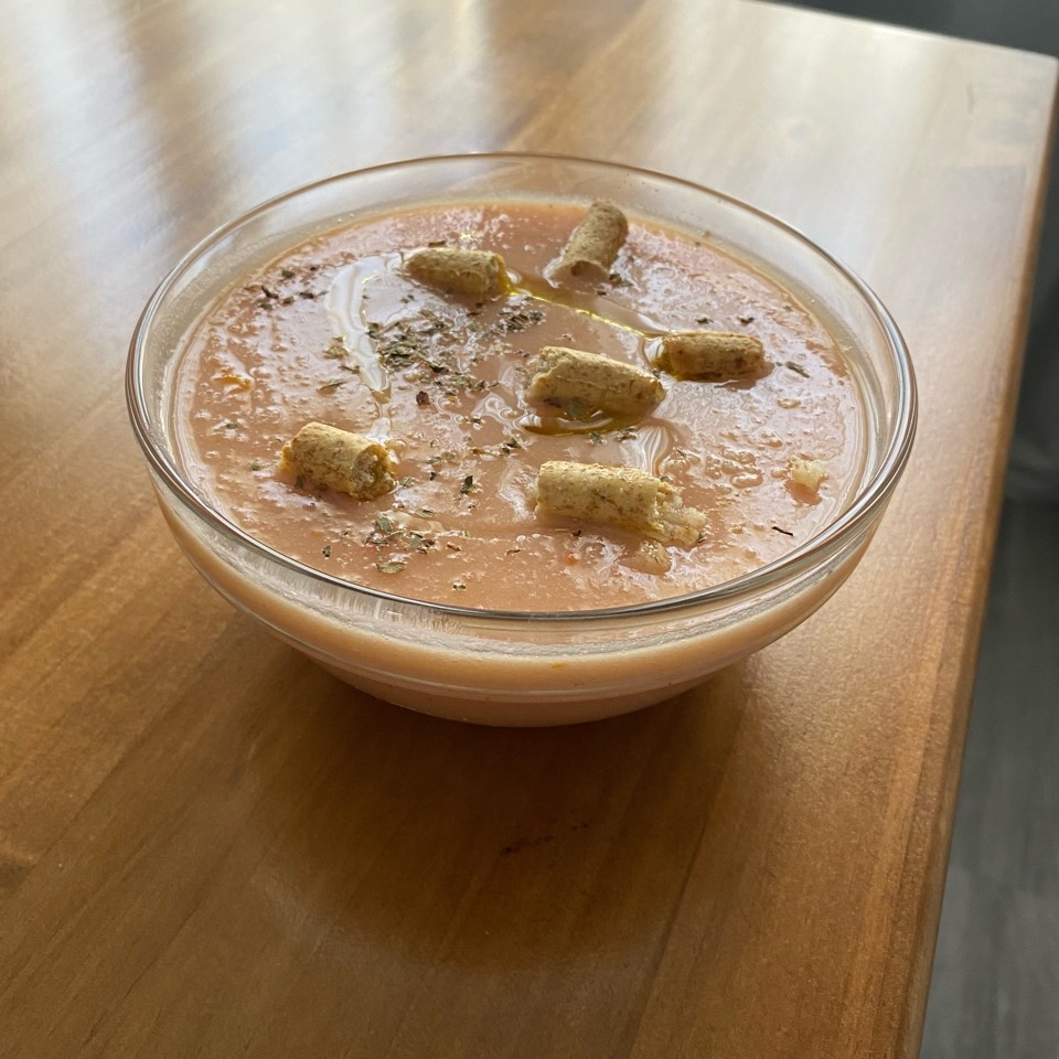 Crema fría de alubias Crema fría de alubias