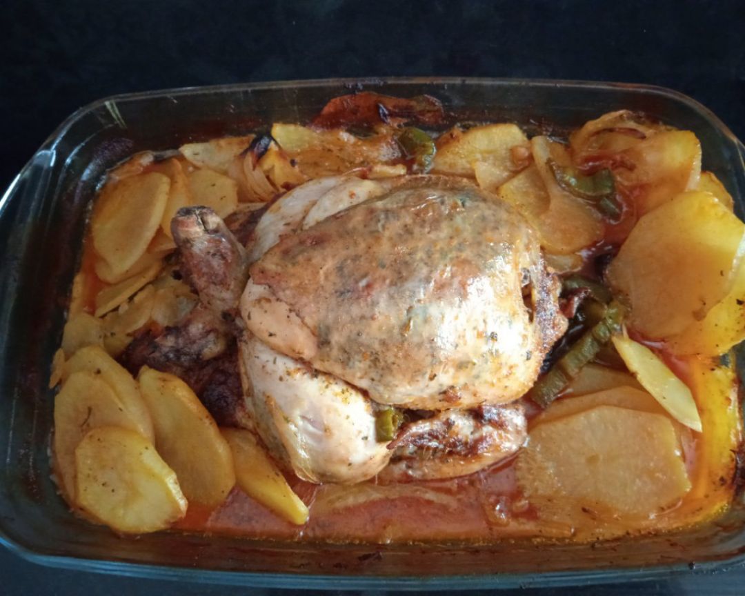 Pollo al horno Pollo al horno