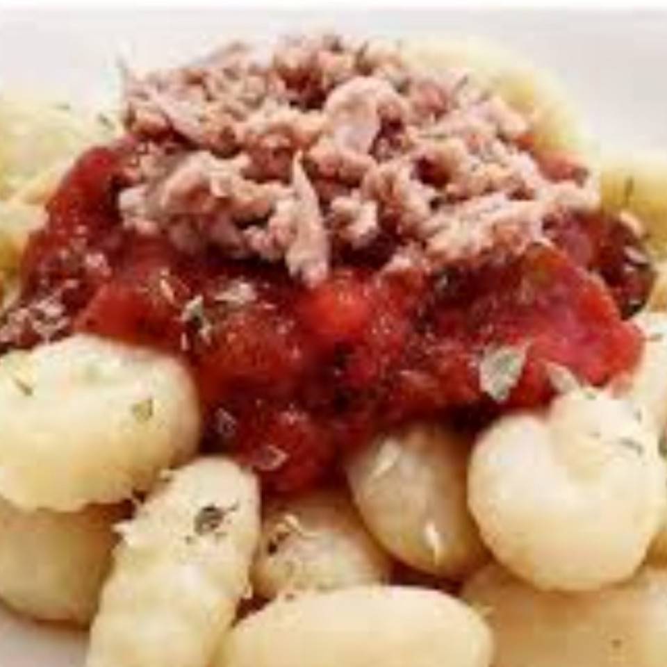 Gnocchi con atún Gnocchi con atún