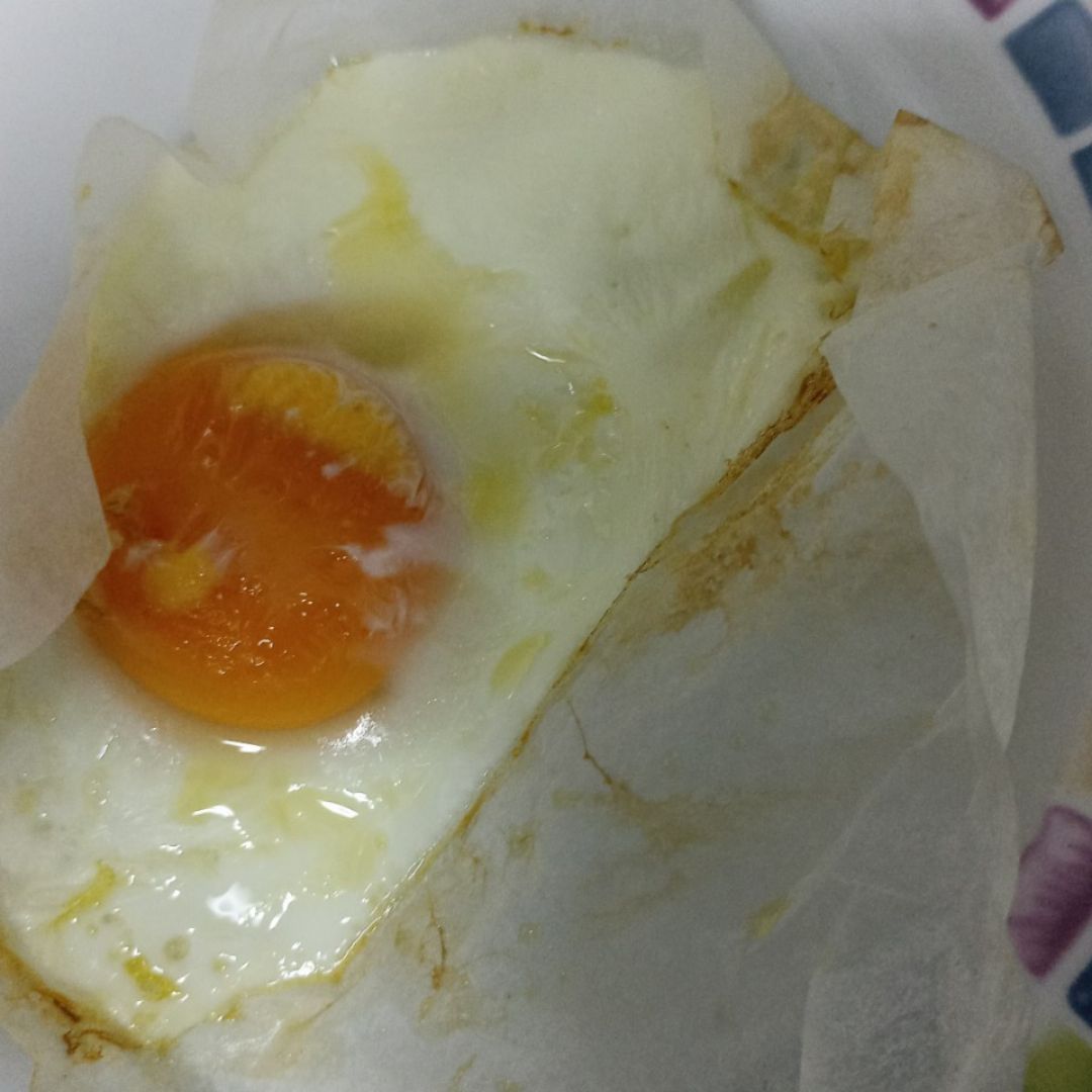 Huevo en mi freidora de aire 🍀