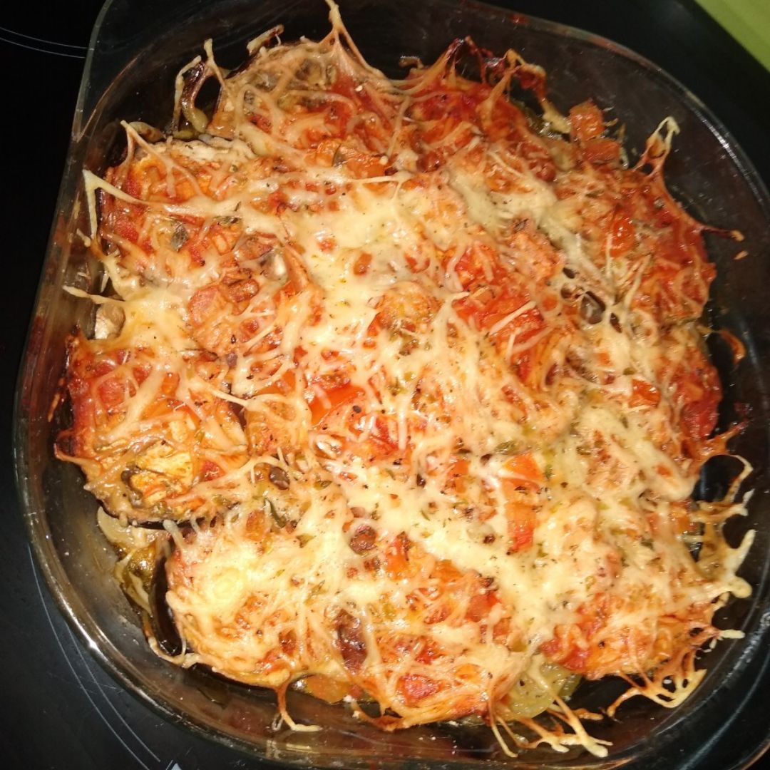 Lasaña verduras con huevo Paso 6