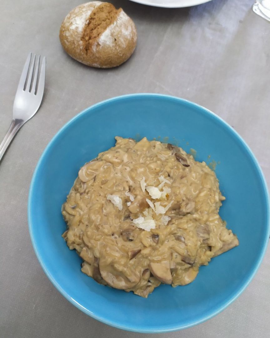 Risotto de champiñones 😛😍 Risotto de champiñones 😛😍