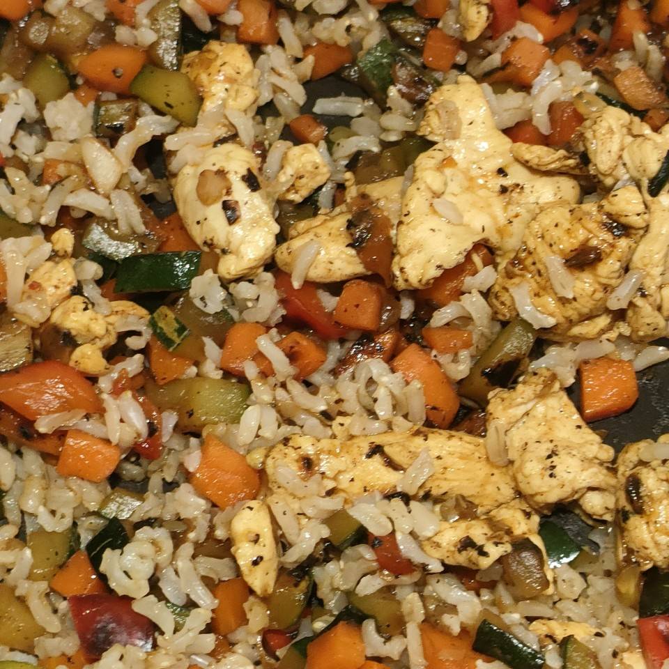 Arroz con verduras - Oriental Arroz con verduras - Oriental