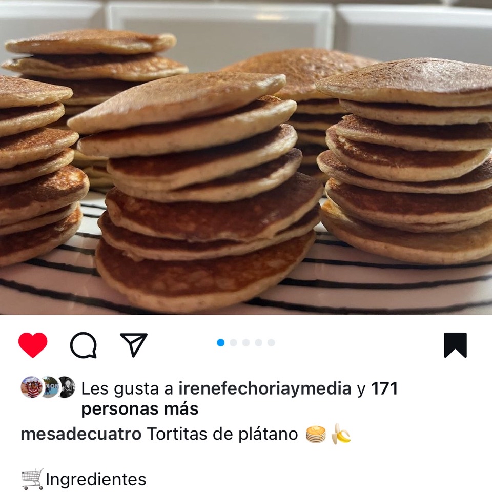 Tortitas de plátano