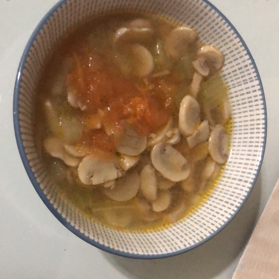 Sopa de champiñones Sopa de champiñones