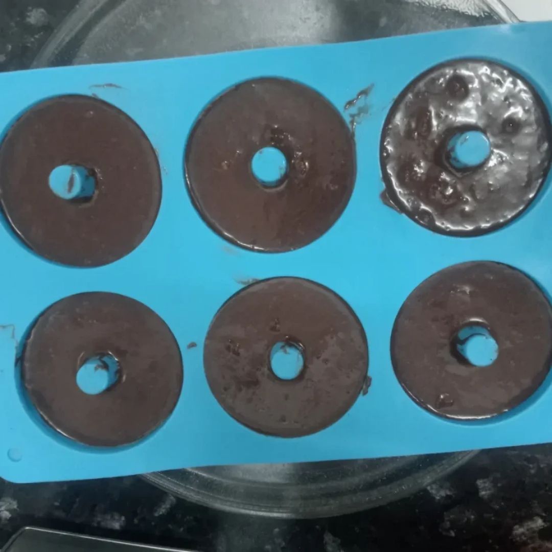Donuts de chocolate Paso 1 Donuts de chocolate Paso 1