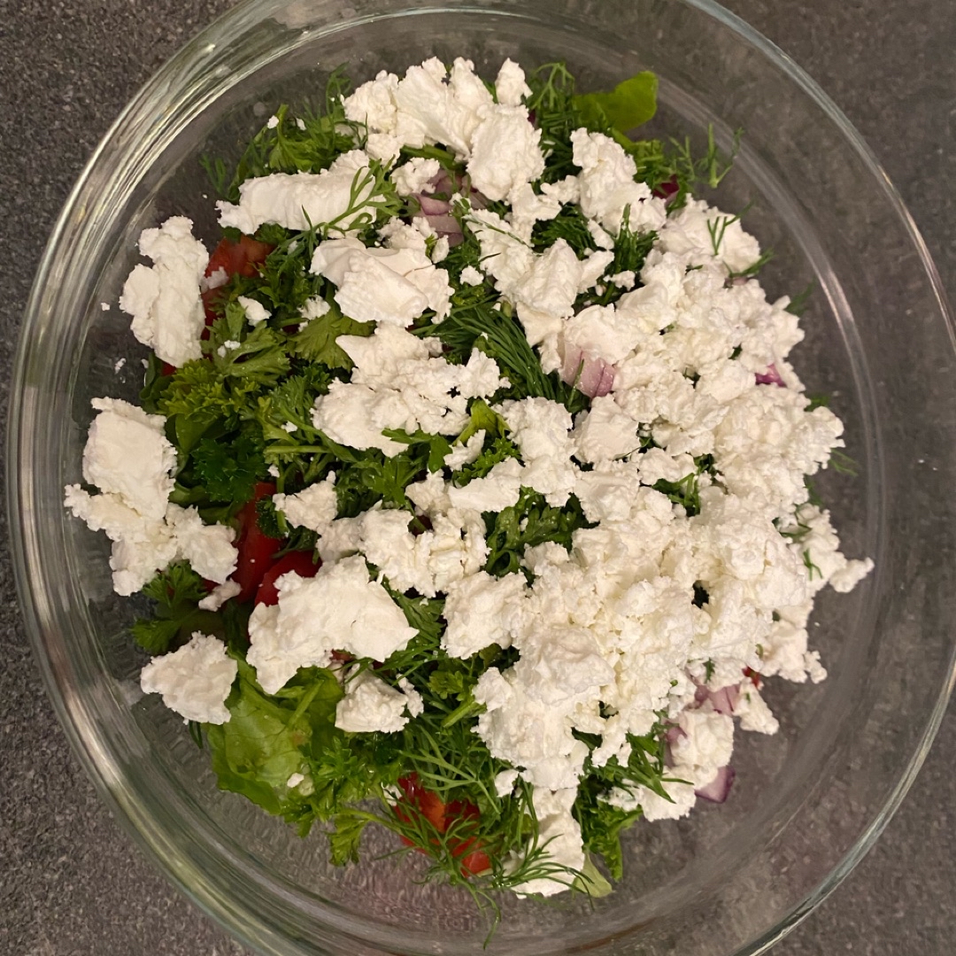 Ensalada estilo búlgaro Ensalada estilo búlgaro