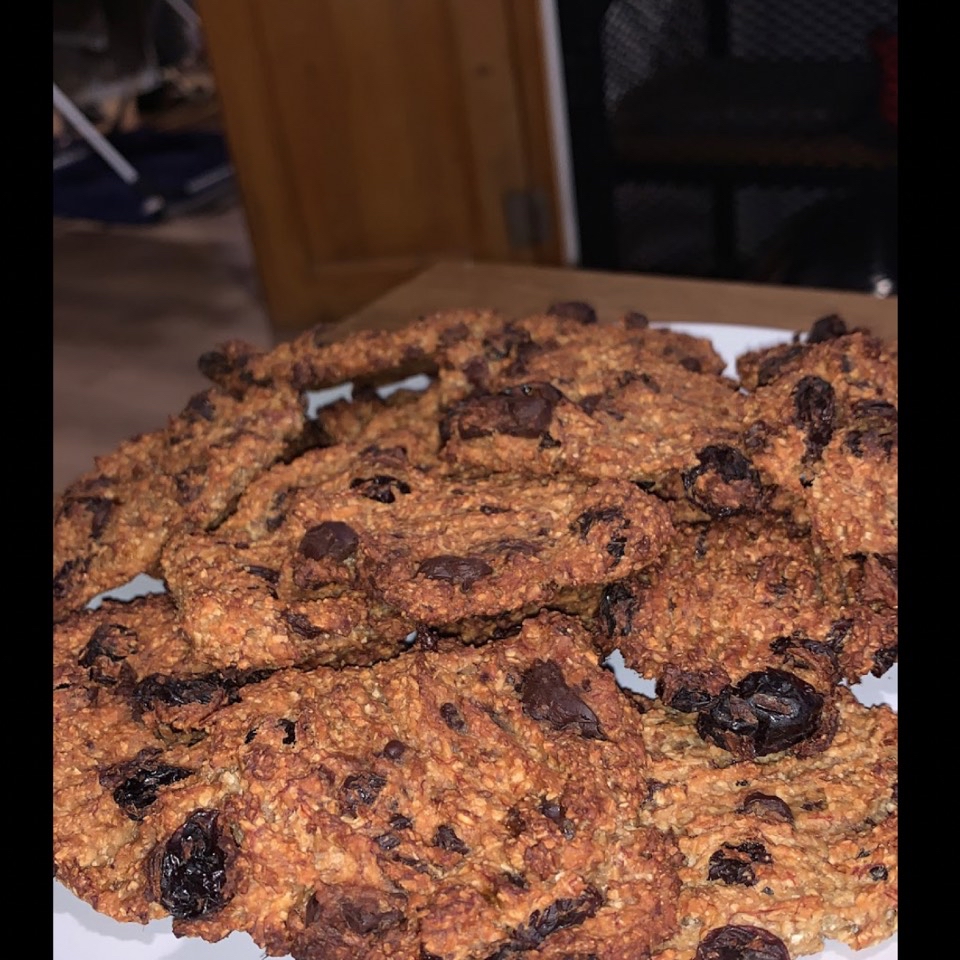Galletas de banana y avena Galletas de banana y avena