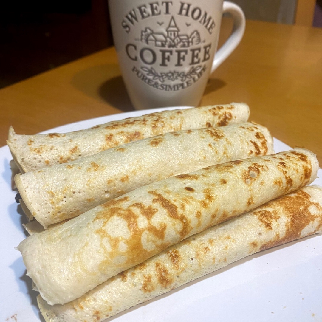 Crepes proteicos y saludables Crepes proteicos y saludables
