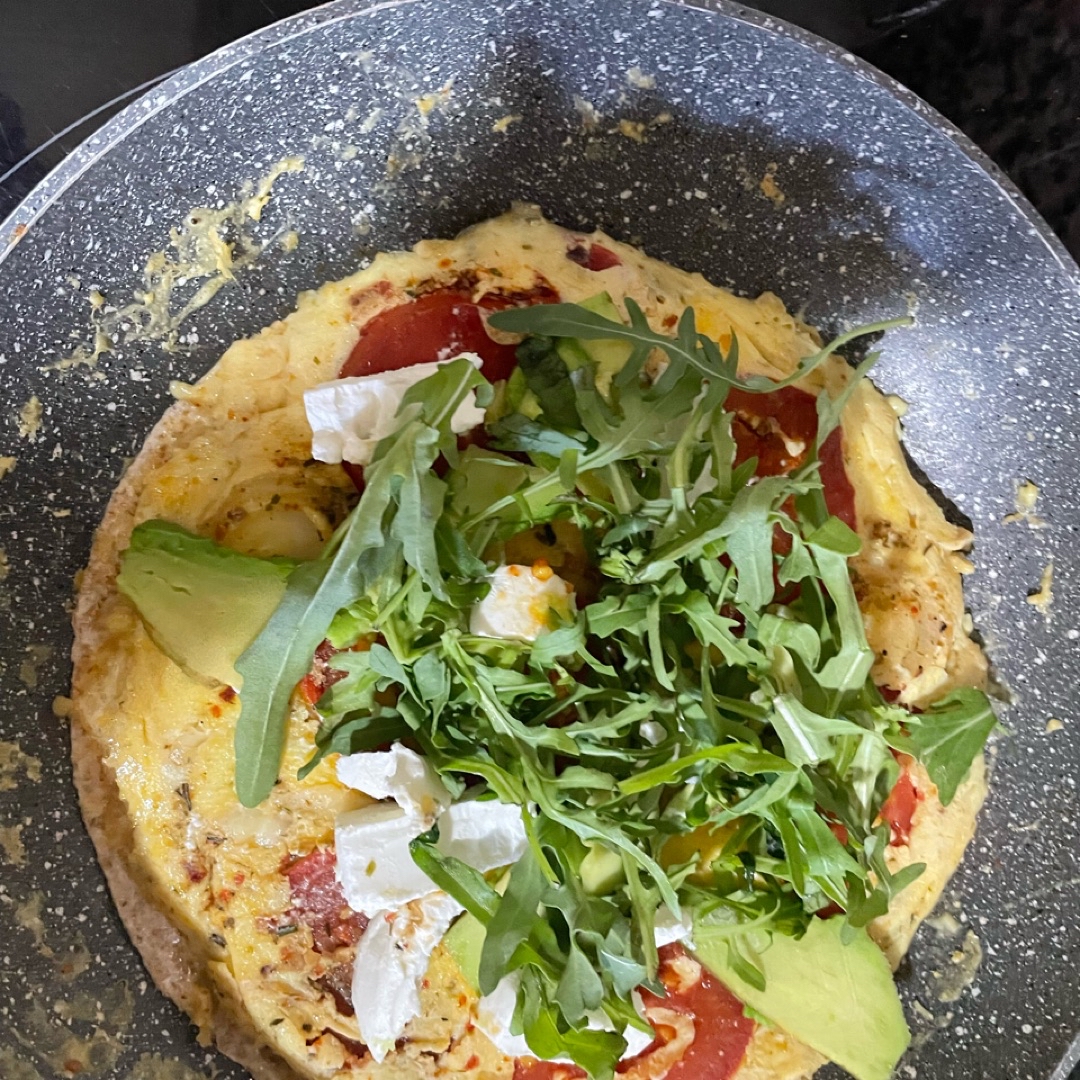 “Crep”de tortilla con verduras Paso 3 “Crep”de tortilla con verduras Paso 3