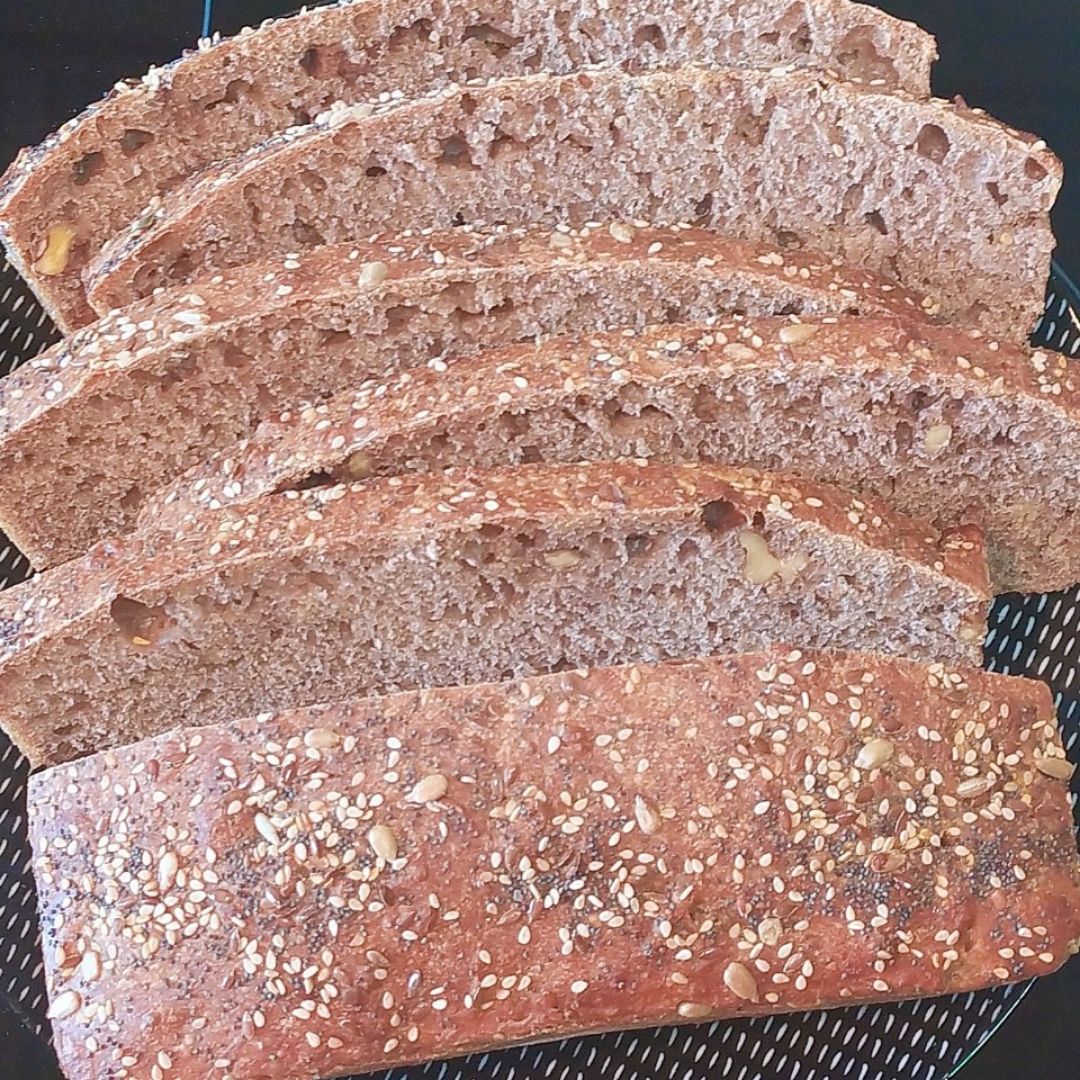 Pan de nueces y semillas 🥖🍞🤯🤤 Paso 7 Pan de nueces y semillas 🥖🍞🤯🤤 Paso 7