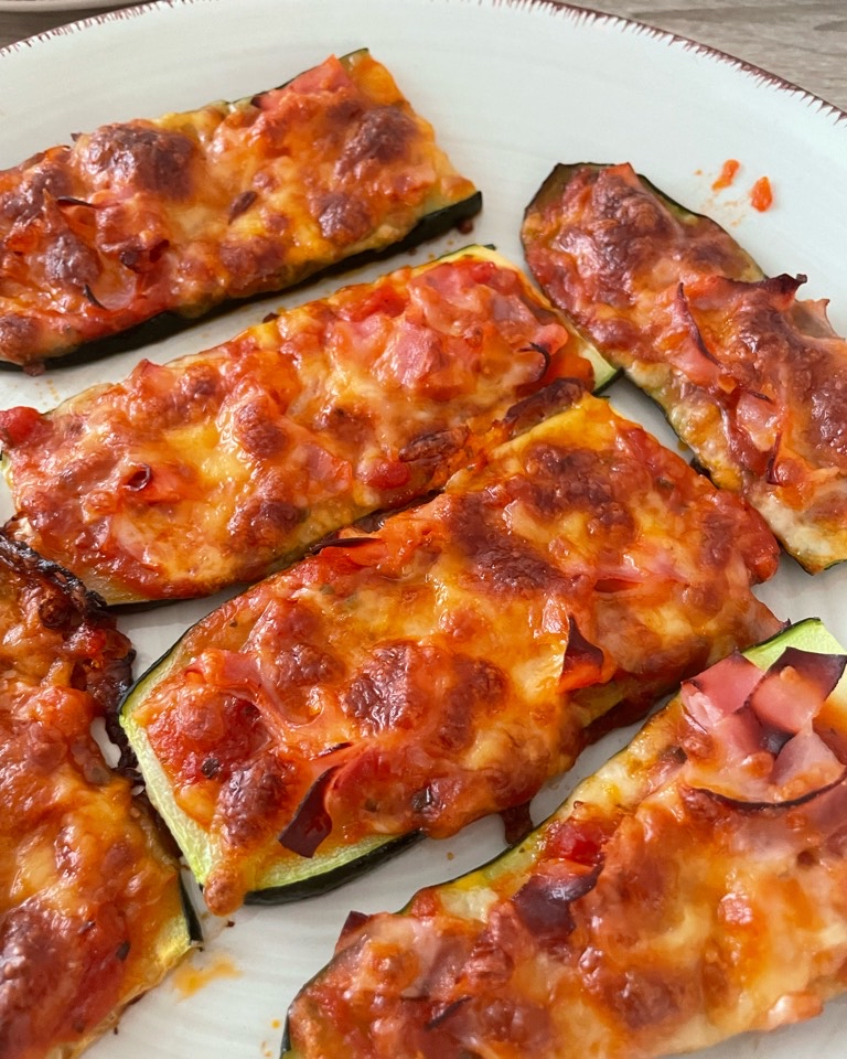 Paninis de calabacín Paninis de calabacín