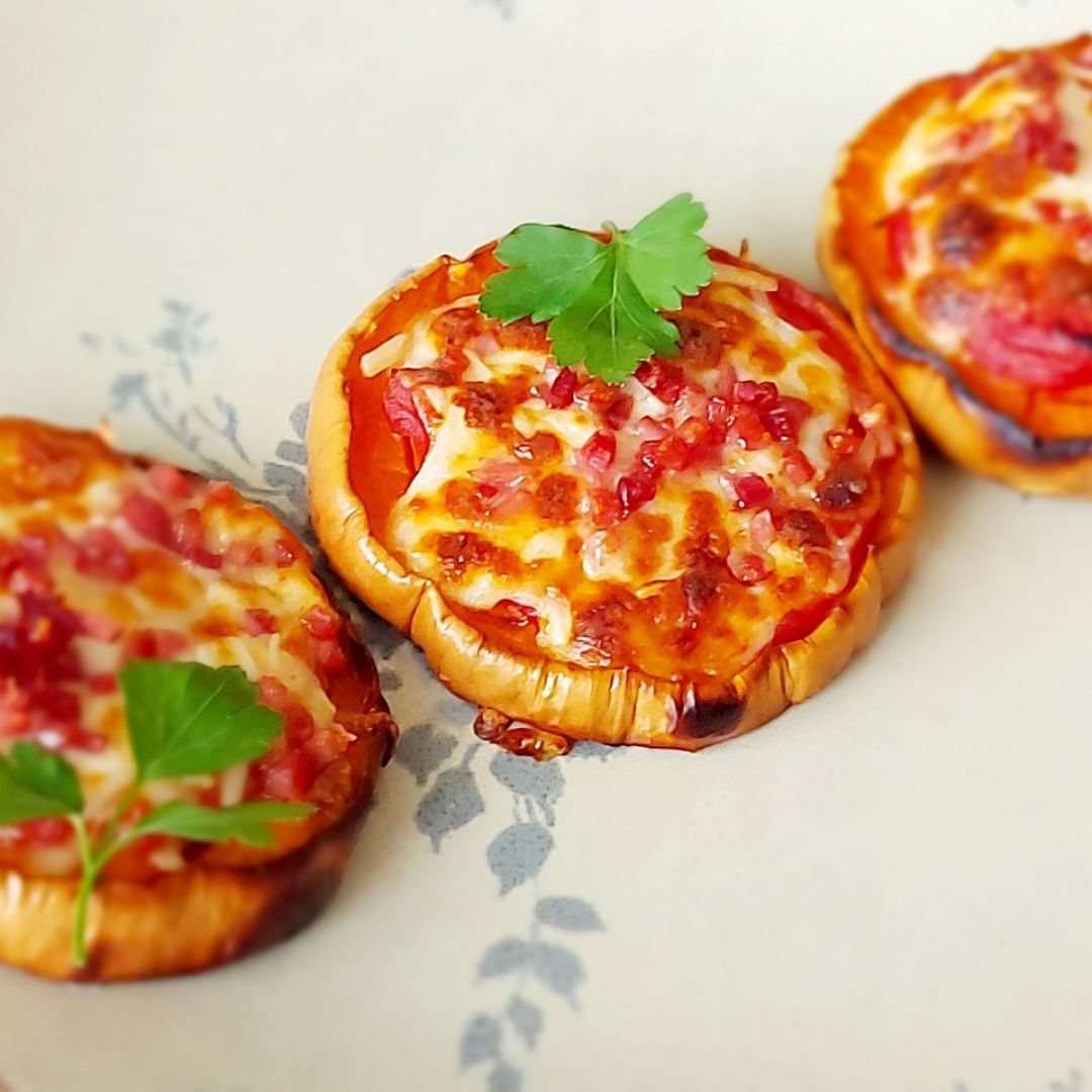 Pizzas de calabaza  Paso 2