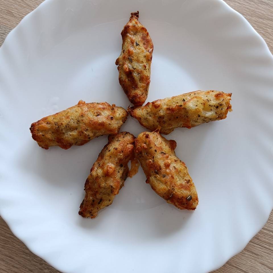 Palitos de patata a la italiana Palitos de patata a la italiana