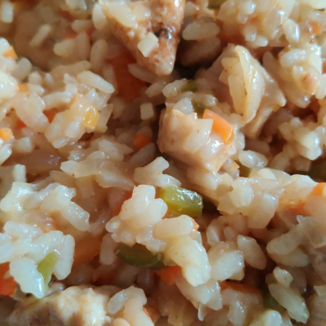Arroz con solomillo Arroz con solomillo