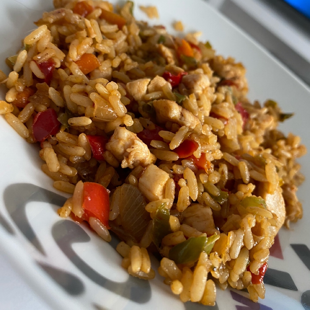 Arroz con verduras Arroz con verduras