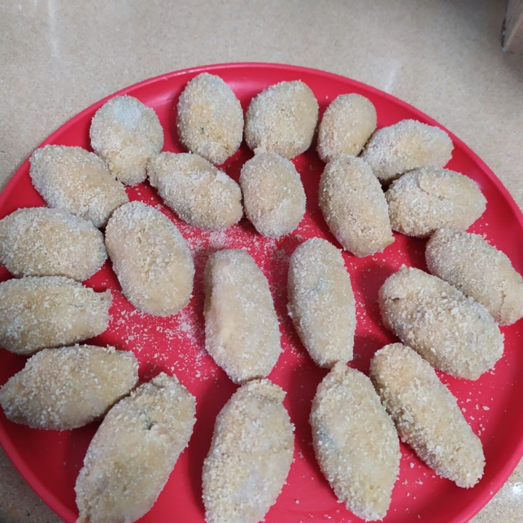 Croquetas sin gluten y sin lactosa Paso 4 Croquetas sin gluten y sin lactosa Paso 4