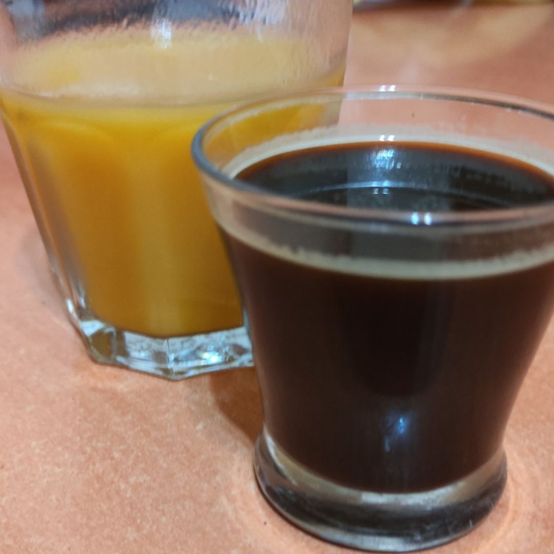 Café y zumo 