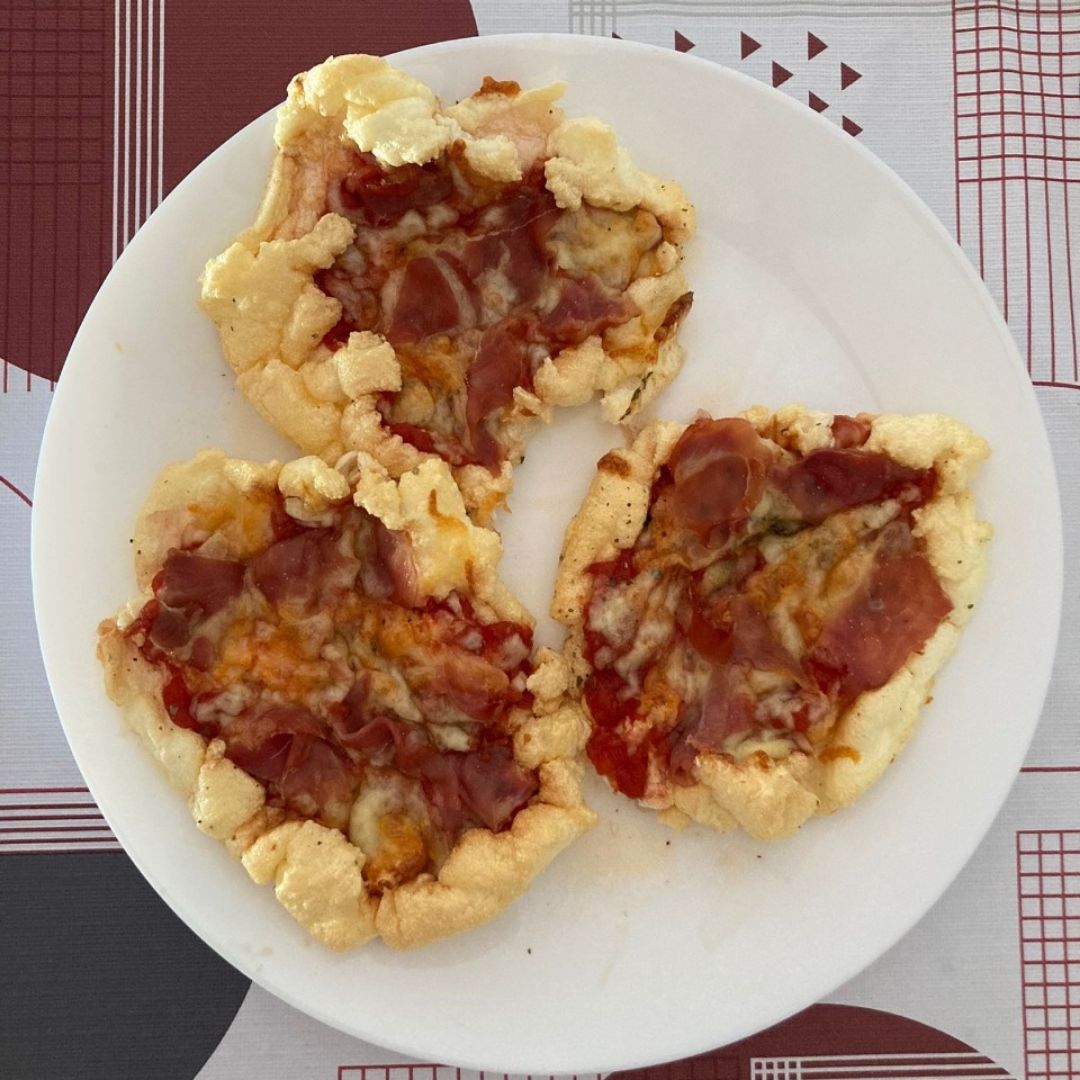Mini pizzas nube Paso 4 Mini pizzas nube Paso 4