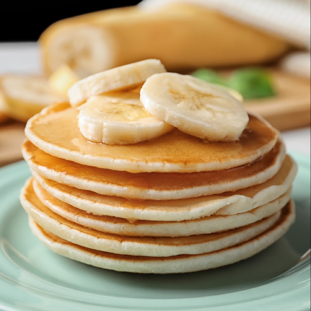 Pancakes à la banane Pancakes à la banane