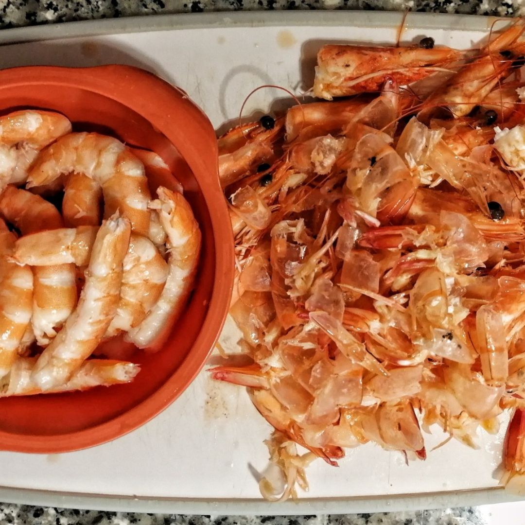 Ensalada de langostinos Paso 2 Ensalada de langostinos Paso 2