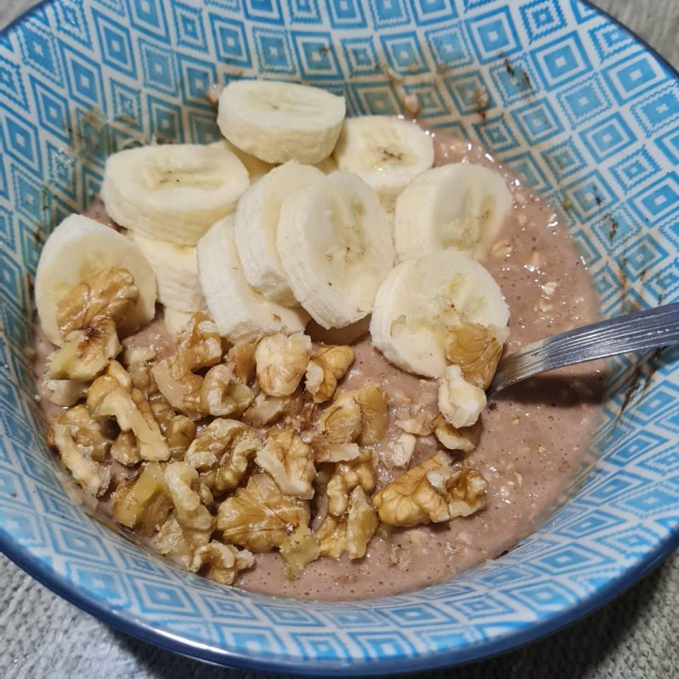 Porridge de avena con proteínas Porridge de avena con proteínas