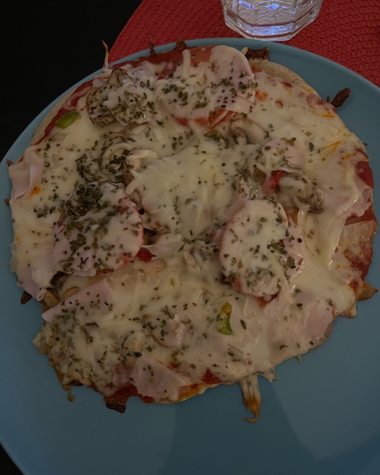 Pizza en sarten🍕 Pizza en sarten🍕