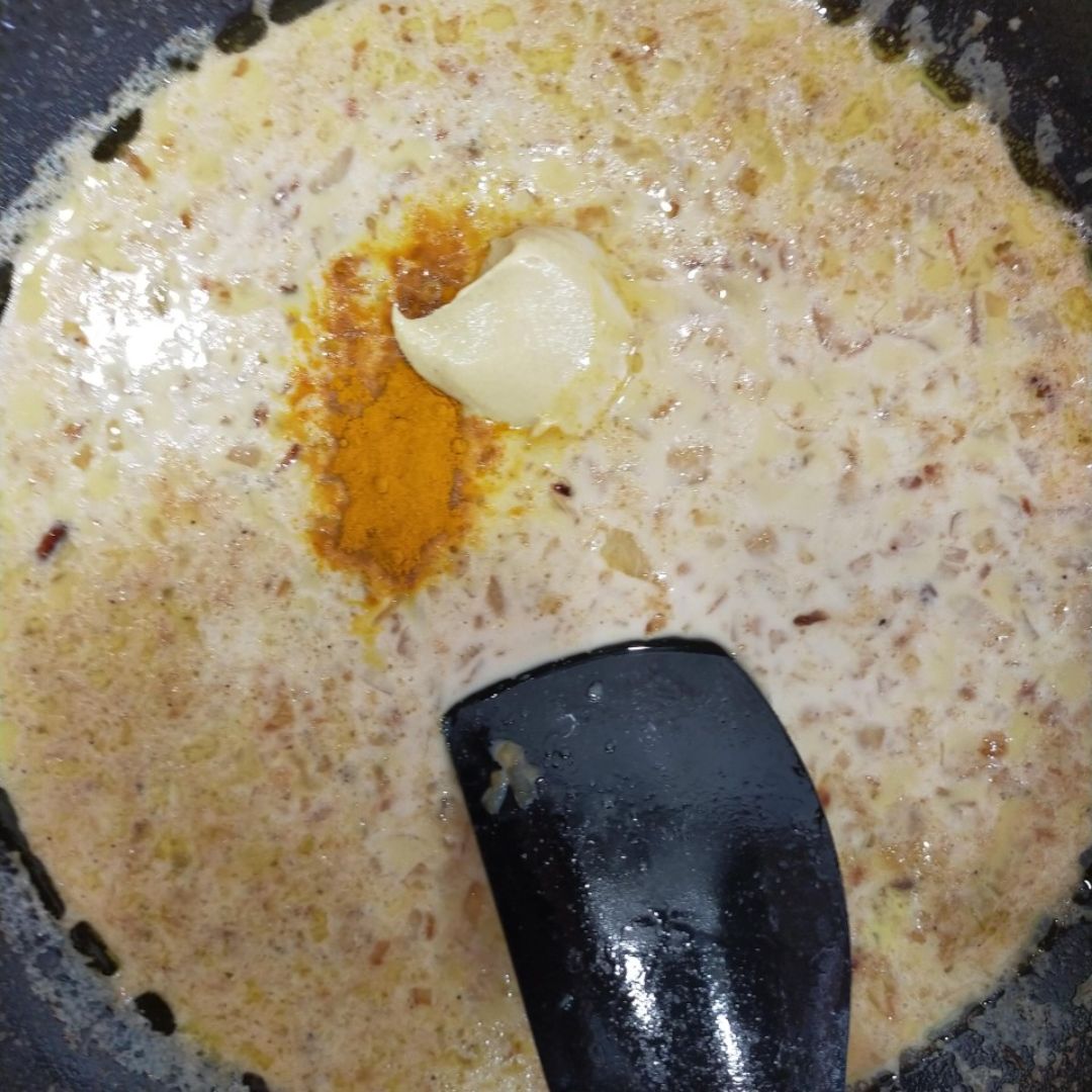 Brócoli con pollo en salsa de mostaza y pistacho Paso 4 Brócoli con pollo en salsa de mostaza y pistacho Paso 4