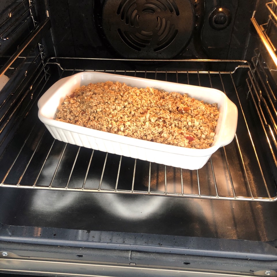 Crumble frutos rojos
