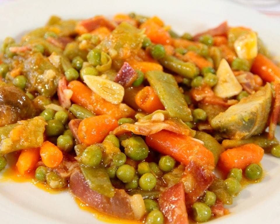 Menestra de verduras Menestra de verduras
