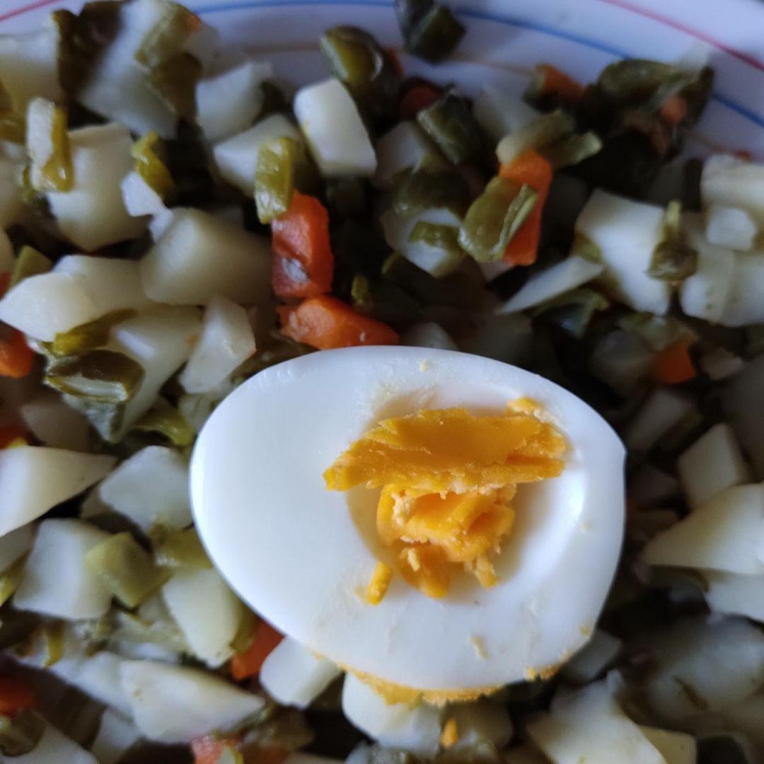 Ensalada de judías verdes y patata Ensalada de judías verdes y patata