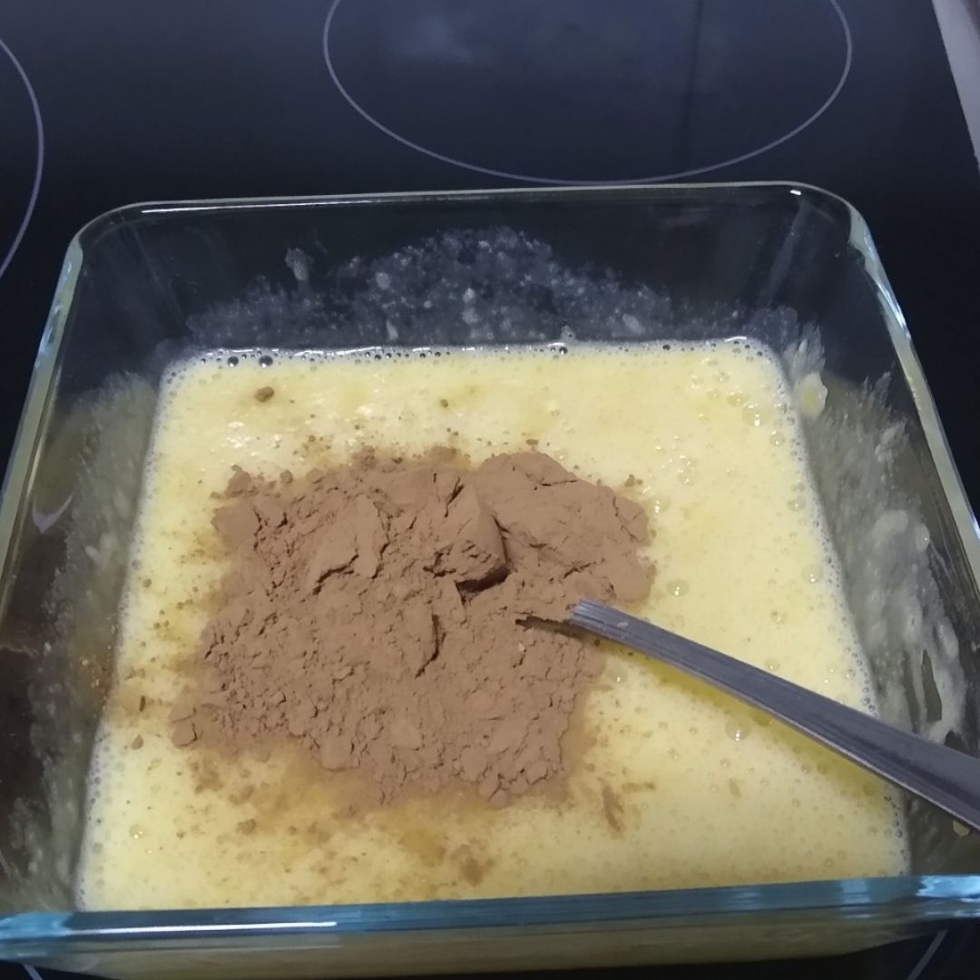 Brownie 3 ingredientes, Paso 2 Brownie 3 ingredientes, Paso 2
