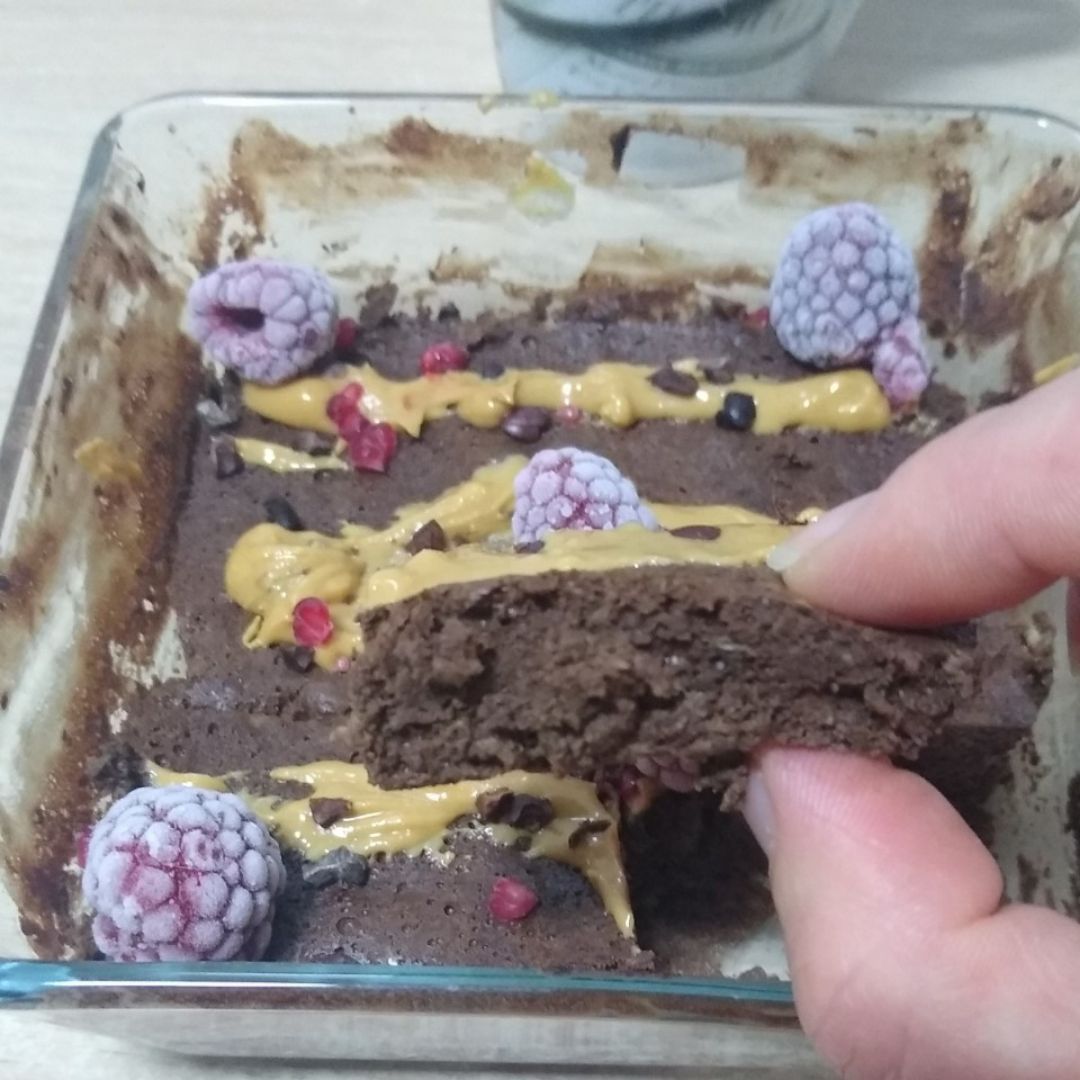 Brownie 3 ingredientes, Paso 3 Brownie 3 ingredientes, Paso 3