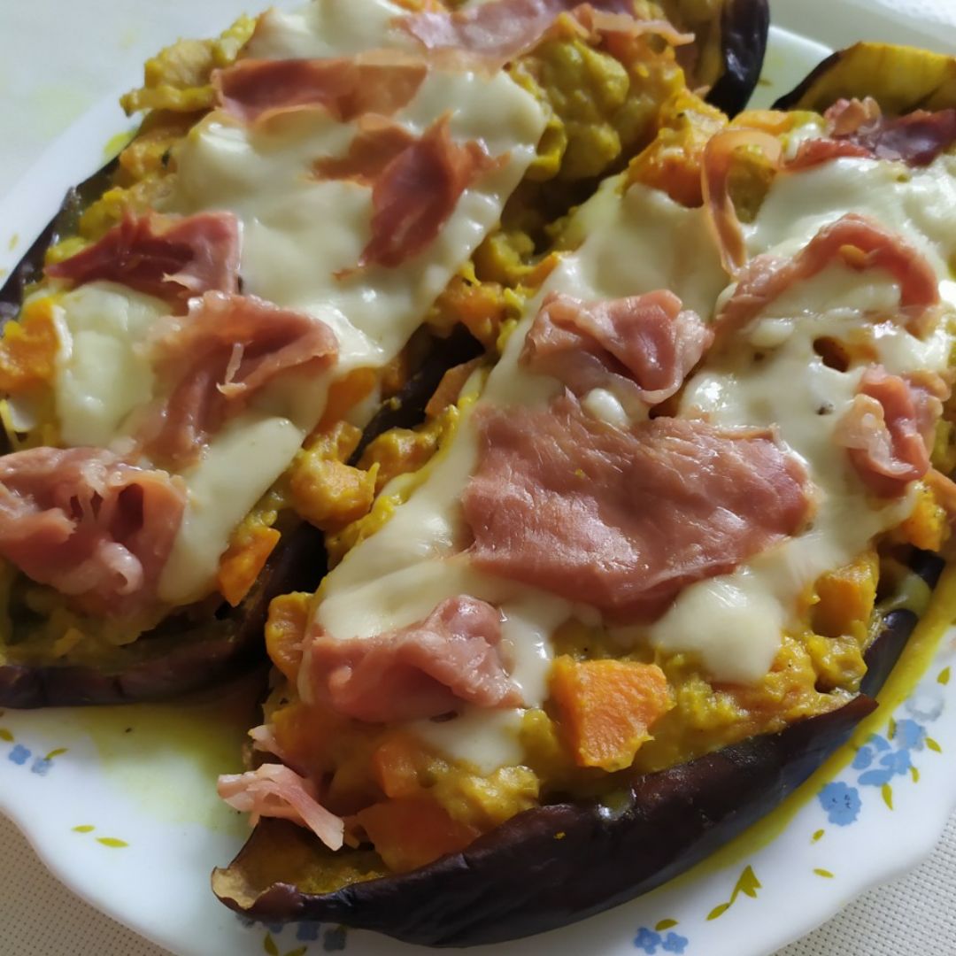 Berenjenas rellenas Berenjenas rellenas