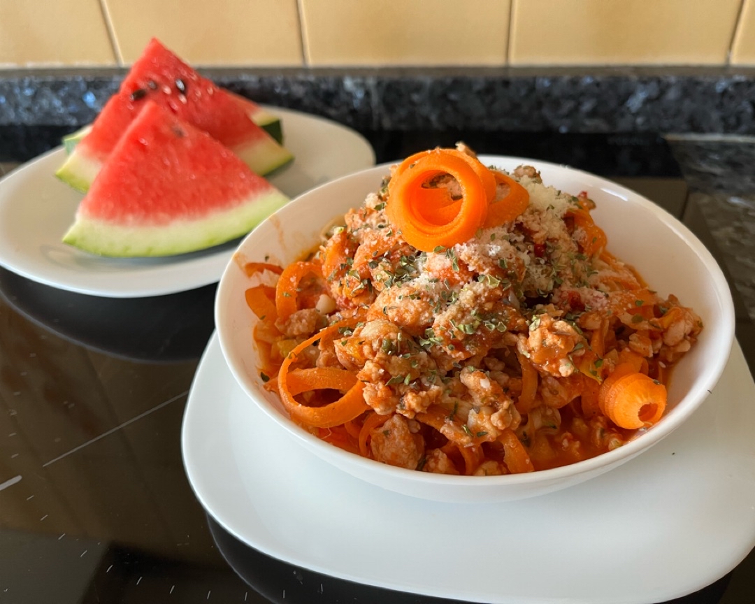 Spaghetti de zanahoria 🥕 Spaghetti de zanahoria 🥕