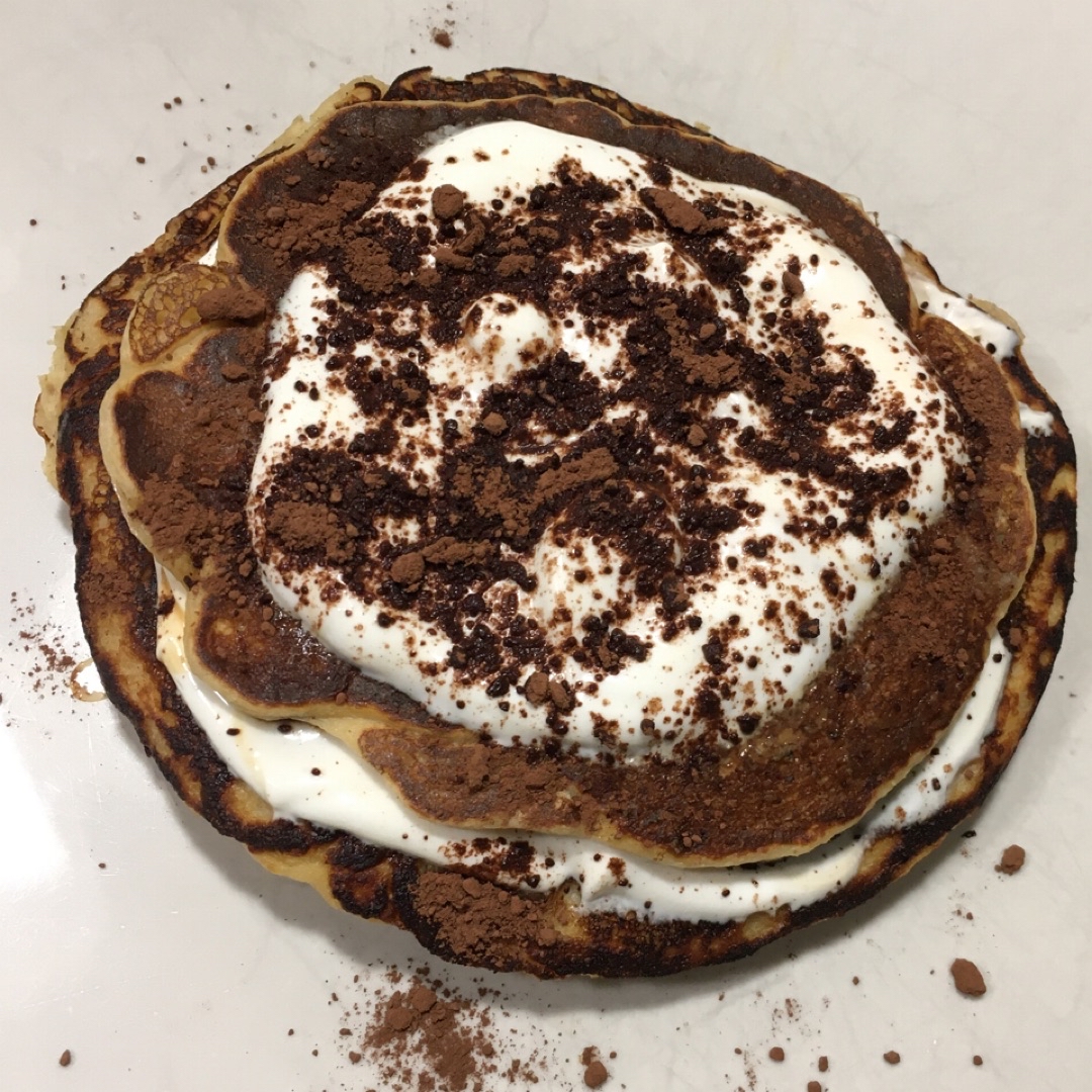 TORTITAS TIRAMISÚ 🥞 Paso 7 TORTITAS TIRAMISÚ 🥞 Paso 7
