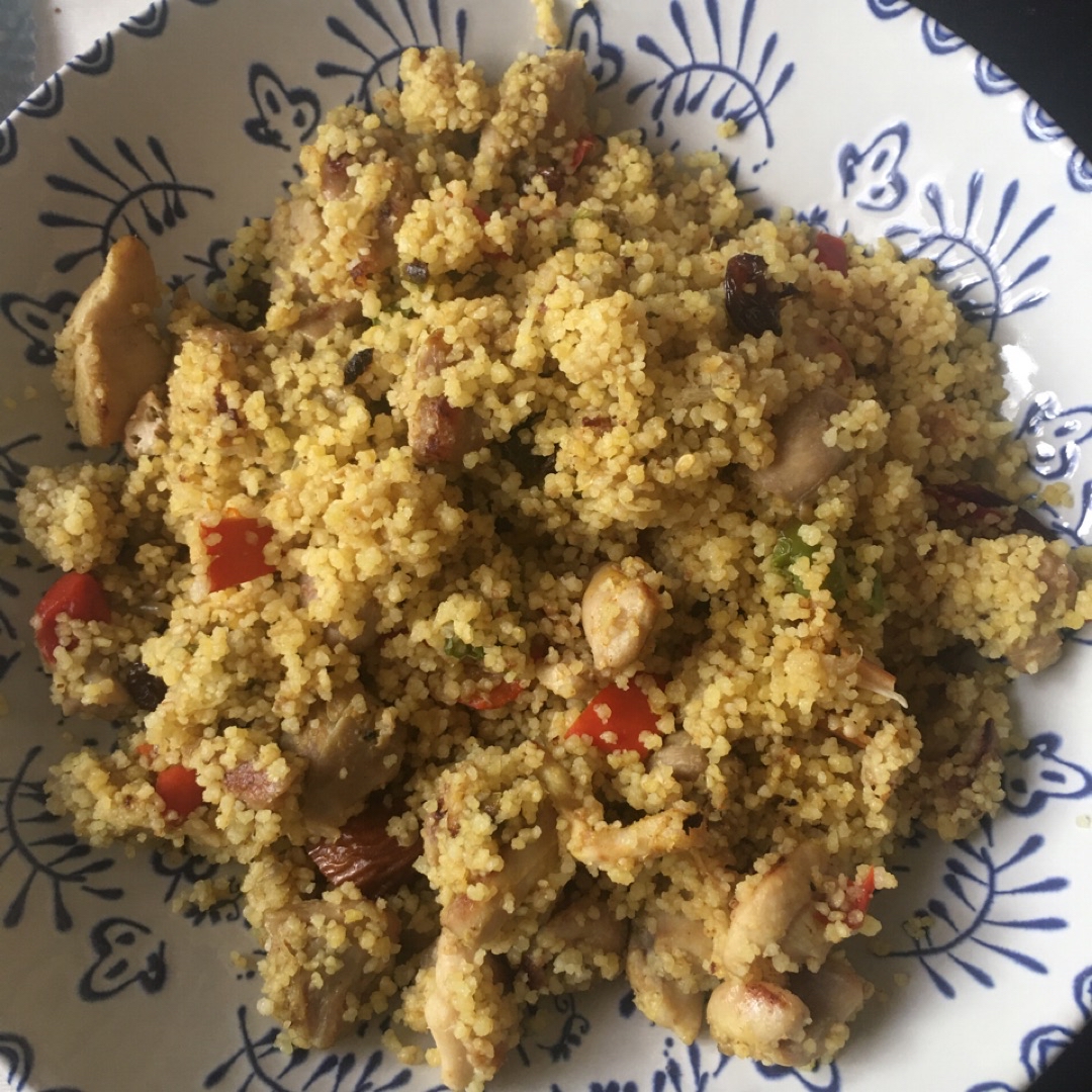 Cuscús pollo y verduras Cuscús pollo y verduras