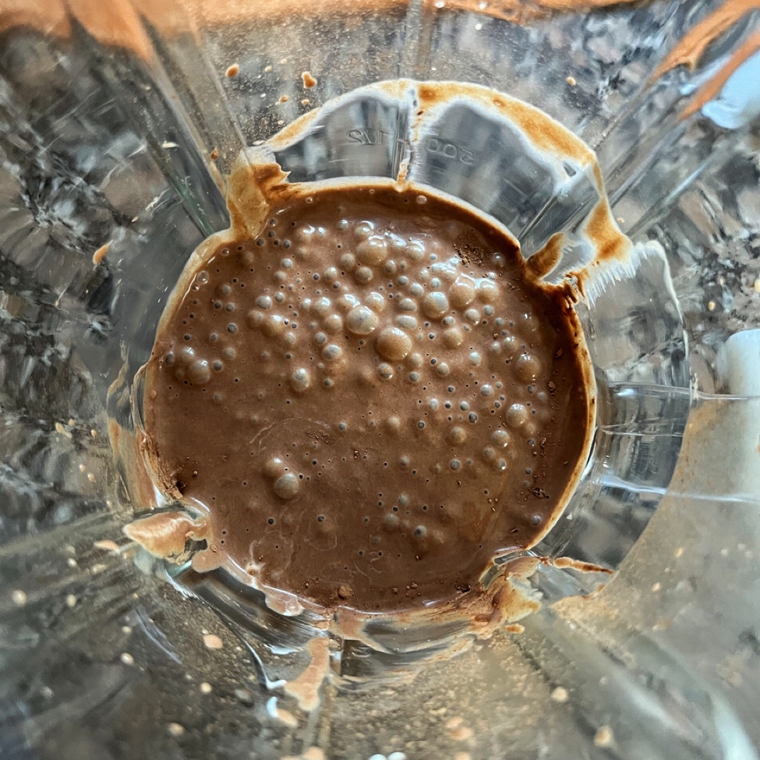 PUDDING DE PLÁTANO Y CACAO Paso 4 PUDDING DE PLÁTANO Y CACAO Paso 4