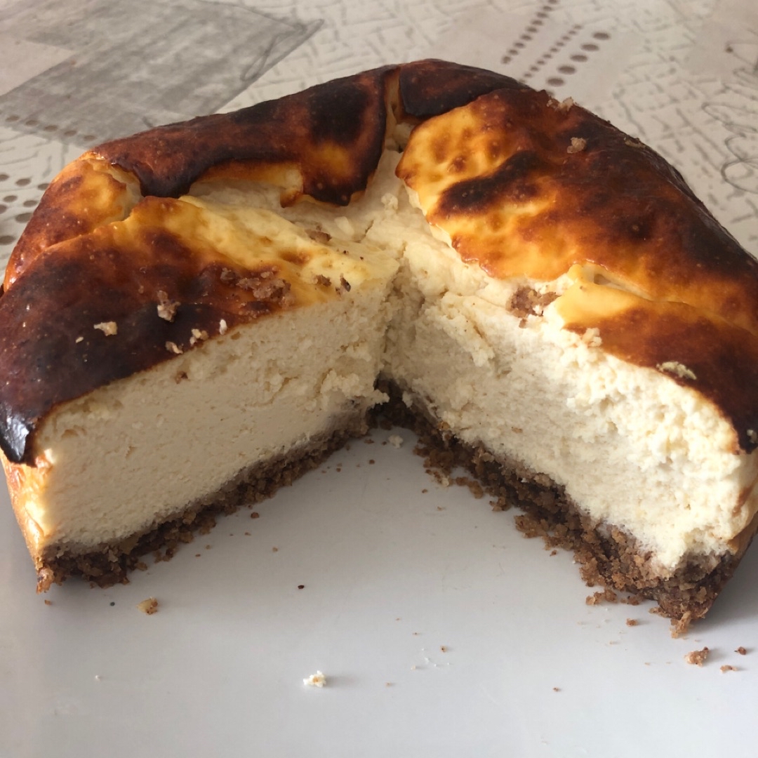 Tarta de queso proteíca Tarta de queso proteíca