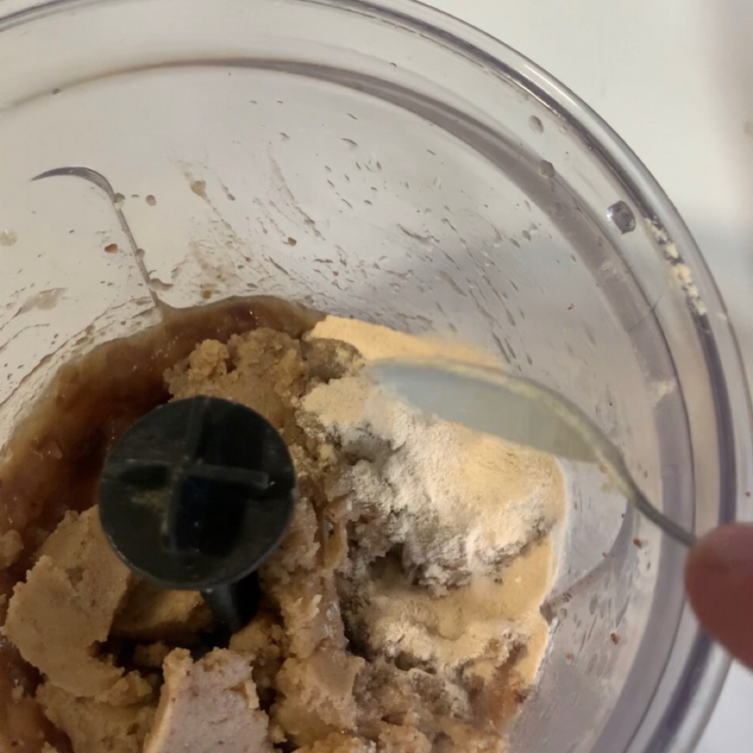 Barritas de proteína veganas Paso 2