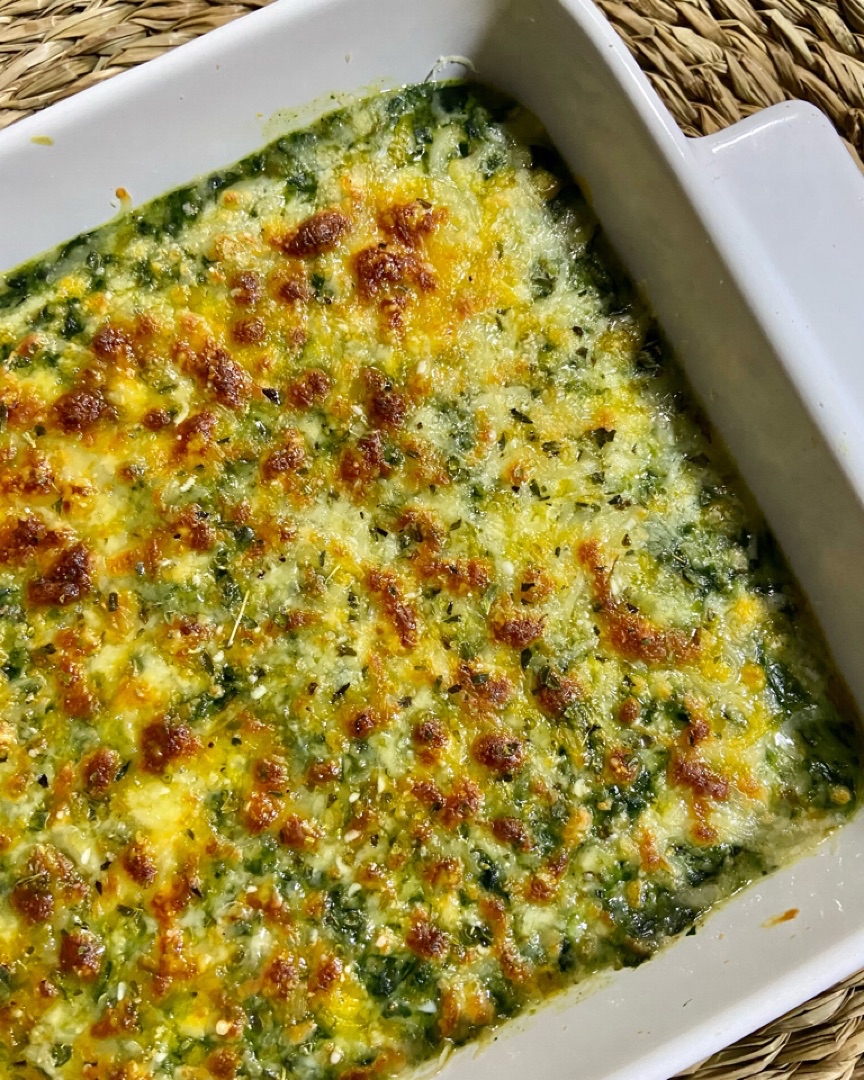 Espinacas a la crema gratinadas 😋 Espinacas a la crema gratinadas 😋