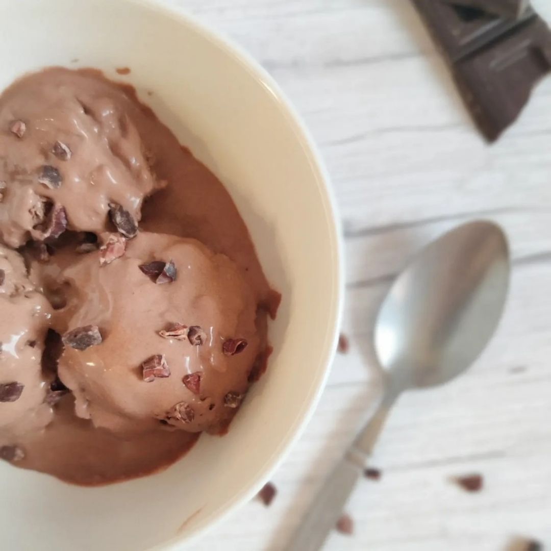 Helado de chocolate Helado de chocolate