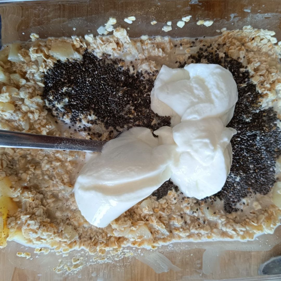 Avena con yogurt y ciruela Paso 1 Avena con yogurt y ciruela Paso 1