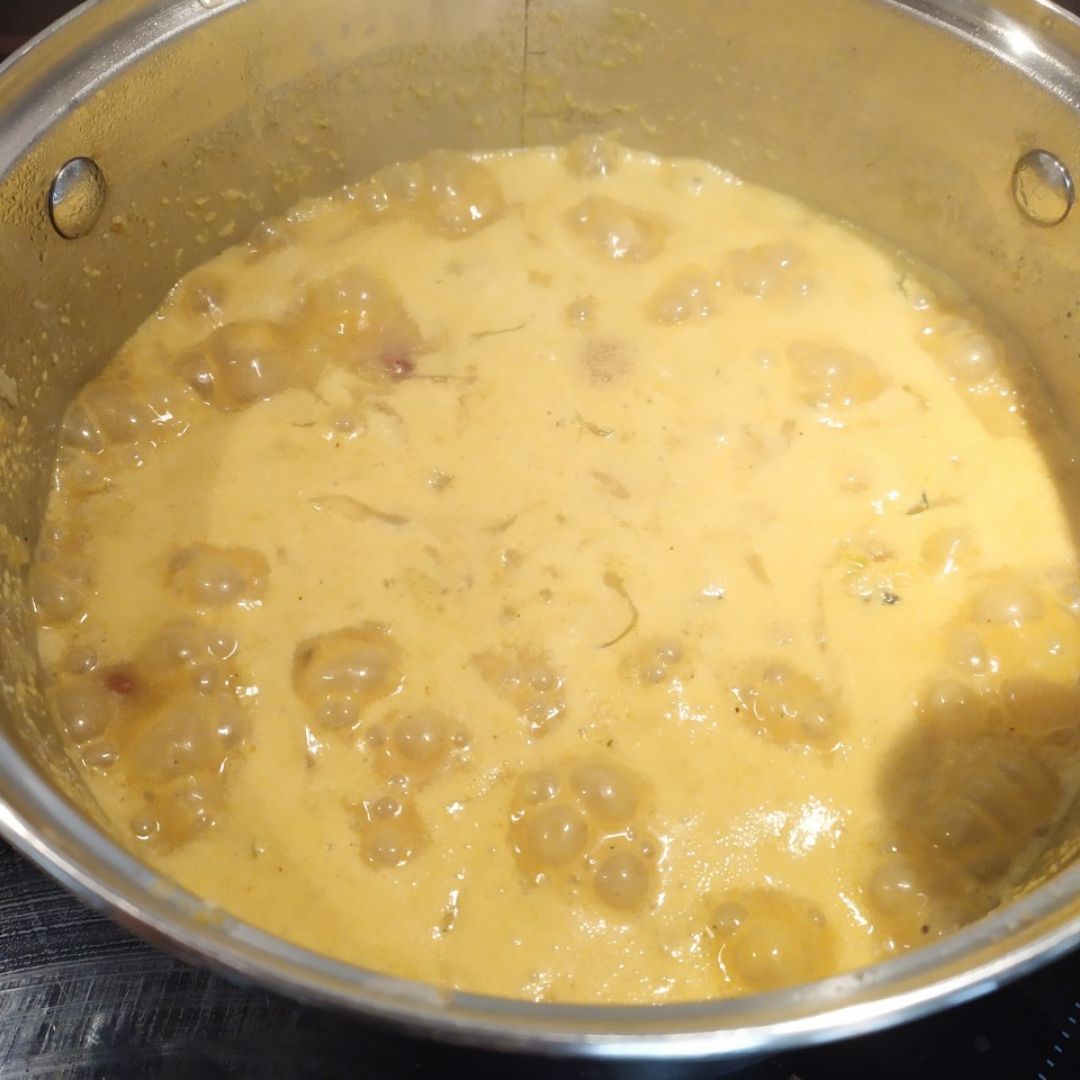 Ramen al curry vegano Paso 2 Ramen al curry vegano Paso 2