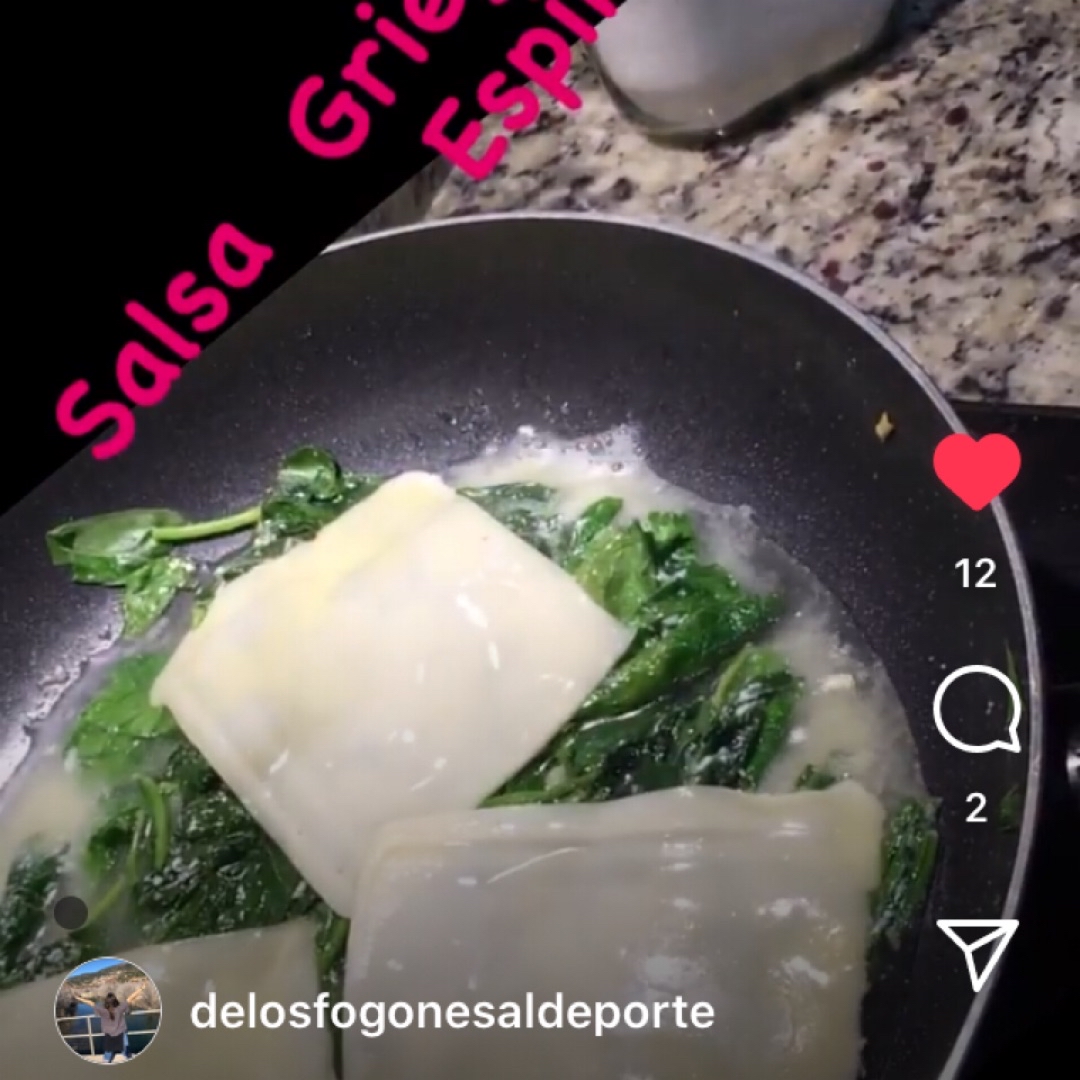 Salsa Griega con espinacas Paso 0 Salsa Griega con espinacas Paso 0