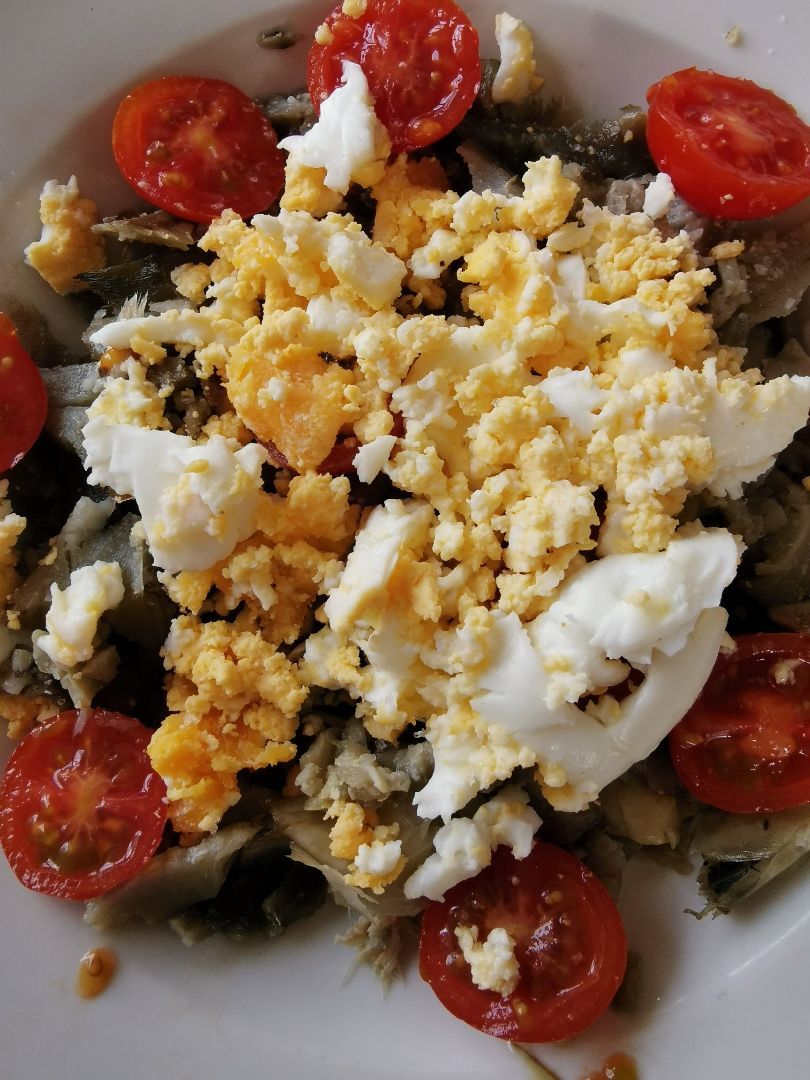 Ensalada de alcachofas Ensalada de alcachofas