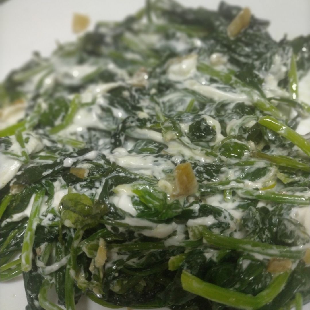 Espinacas a la crema Espinacas a la crema