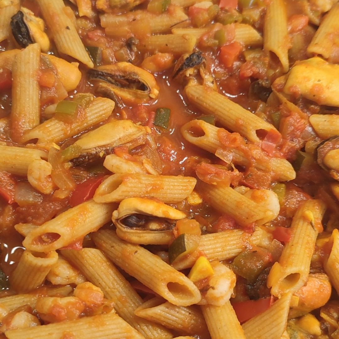 Pasta a la marinera Pasta a la marinera